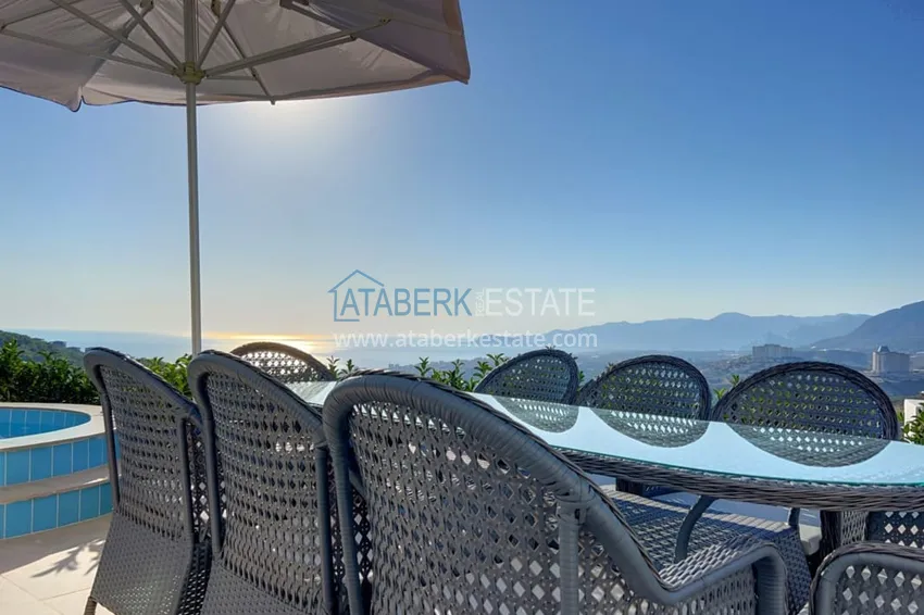 Citizenship property. Detached two-storey villa in Alanya, Kargicak district 9 