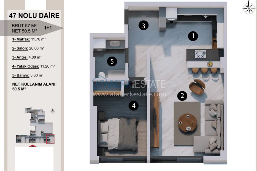 Buy cheap Residential complex under construction on the beachfront in Antalya, Lara - Guzeloba district 11 