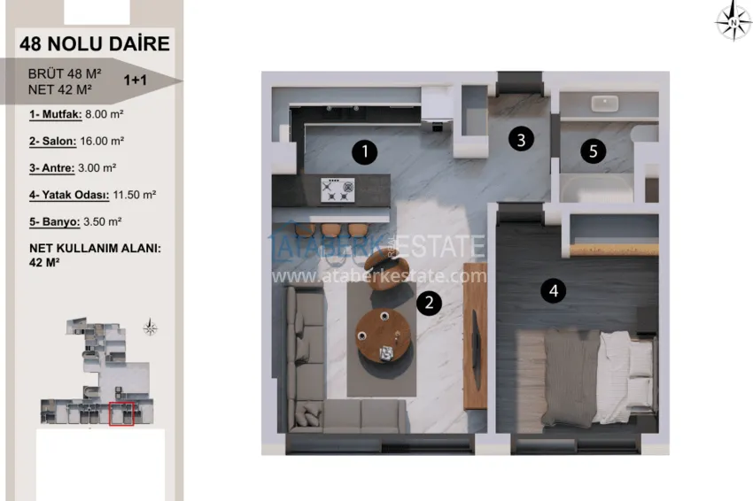 Buy cheap Residential complex under construction on the beachfront in Antalya, Lara - Guzeloba district 12 