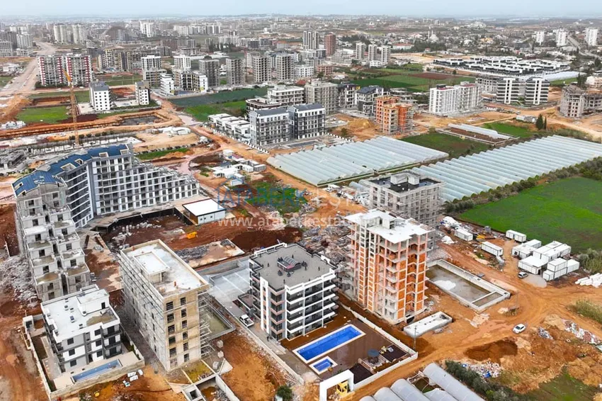 New project of a low-rise residential complex in Antalya - Altintash 3