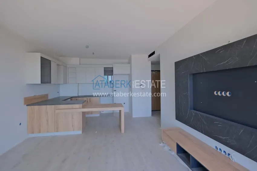 Photo -  Residential complex under construction on the beachfront in Antalya, Lara - Guzeloba district 1 