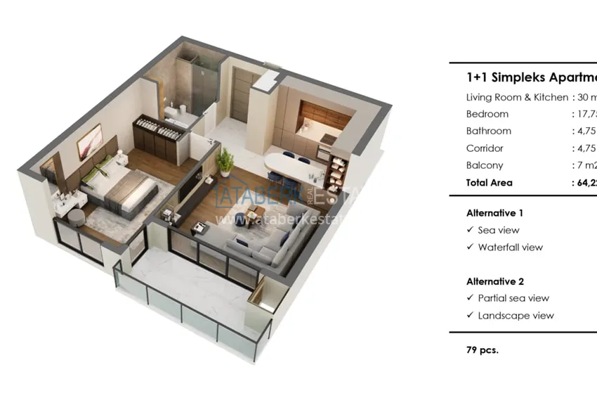 Buy cheap Elite residential complex in Antalya, Lara district. Premium apartments from a world-famous hotel chain 1 