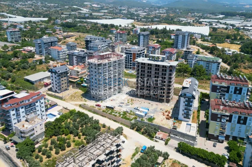 Photo -  Apartments 1 + 1 in a complex under construction - Alanya, Avsallar district 4 