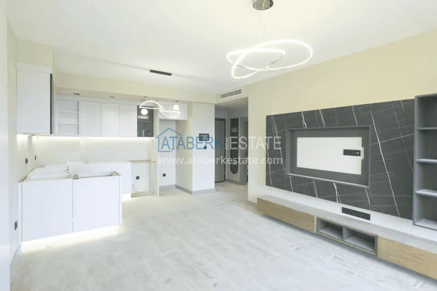 Photo -  Residential complex under construction on the beachfront in Antalya, Lara - Guzeloba district 8 