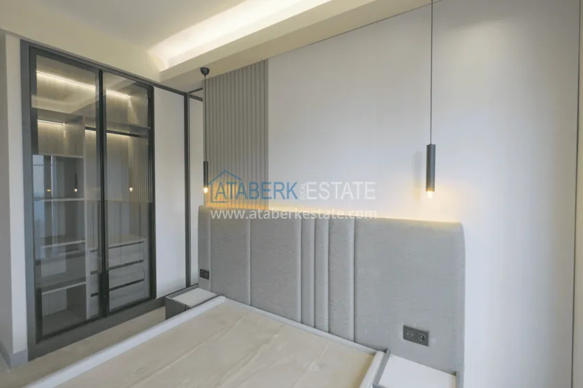 Photo -  Residential complex under construction on the beachfront in Antalya, Lara - Guzeloba district 9 