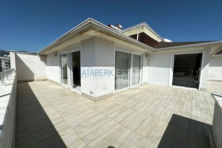 Purchase Duplex penthouse with furniture and sea views. Tosmur District, Alanya 18