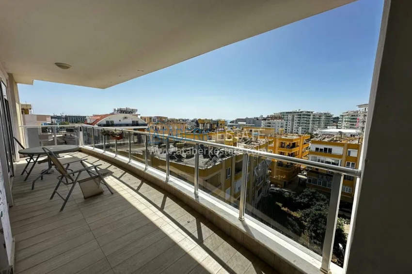 Purchase Duplex penthouse with furniture and sea views. Tosmur District, Alanya 23