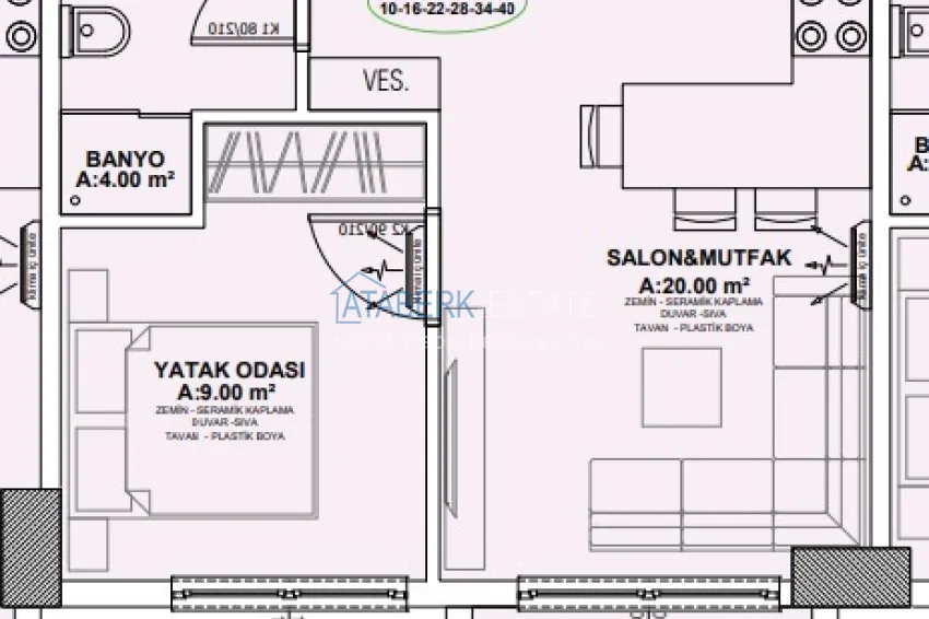 Buy cheap Apartments from an investor, in a complex at the final stage of construction, Payallar district — Alanya 1