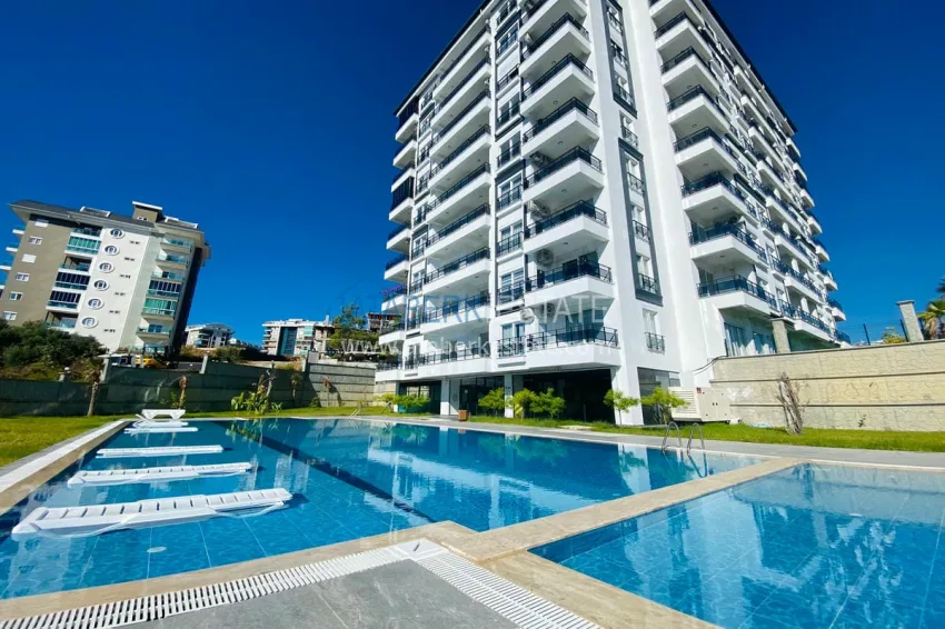 Short-term rent from 10 days - one-bedroom apartment in Avsallar district, Alanya No. 66 2 