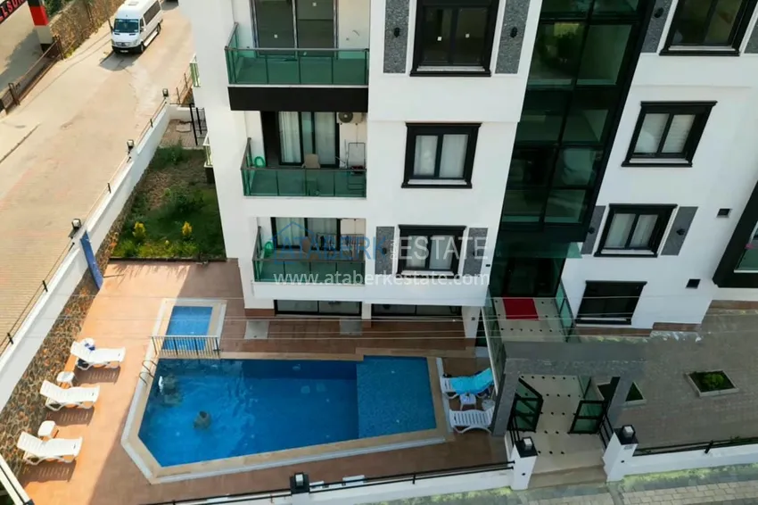 One bedroom apartment, fully ready for living, in Alanya - Tosmur district 6 