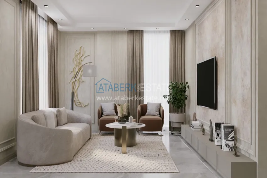 Purchase  A new residential complex project in Oba - Alanya. 3-year installment plan 2 