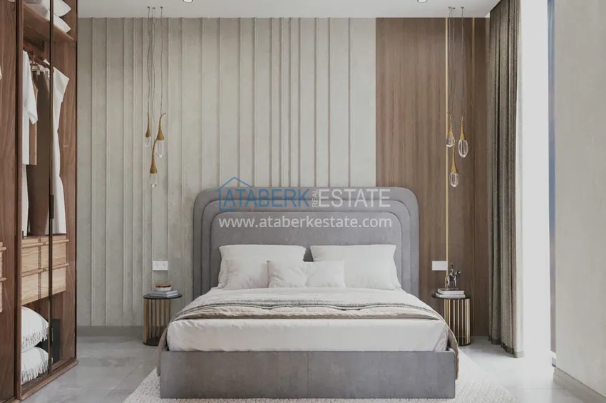 Purchase  A new residential complex project in Oba - Alanya. 3-year installment plan 4 