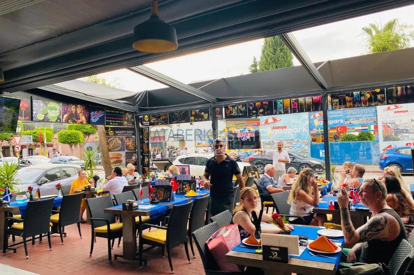 Ready-made Business with Guaranteed Income. Cafe in Alanya City Center, Damlataş District 16 