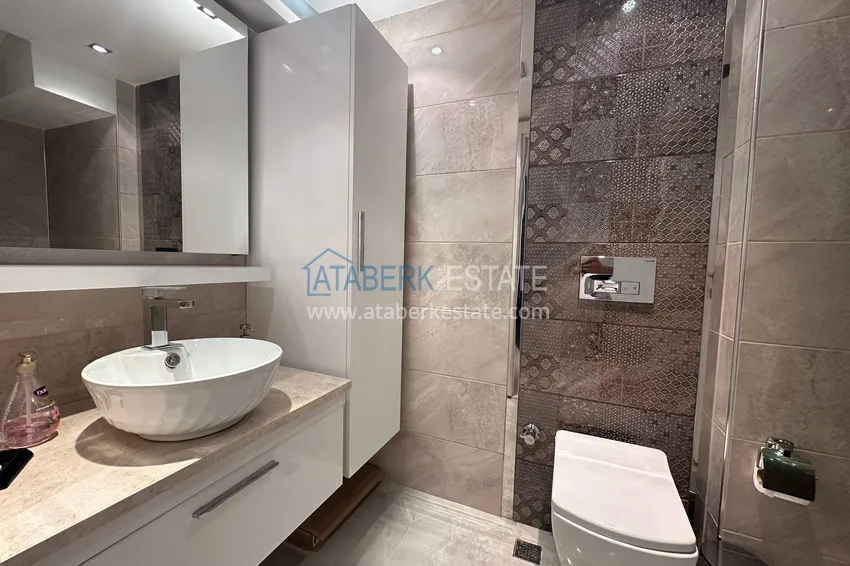 Purchase Furnished duplex penthouse in the center of Alanya - Cleopatra beach area 10 