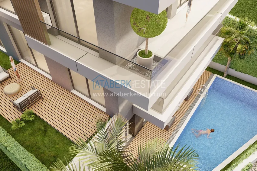 A new residential complex project in Oba - Alanya. 3-year installment plan 10 