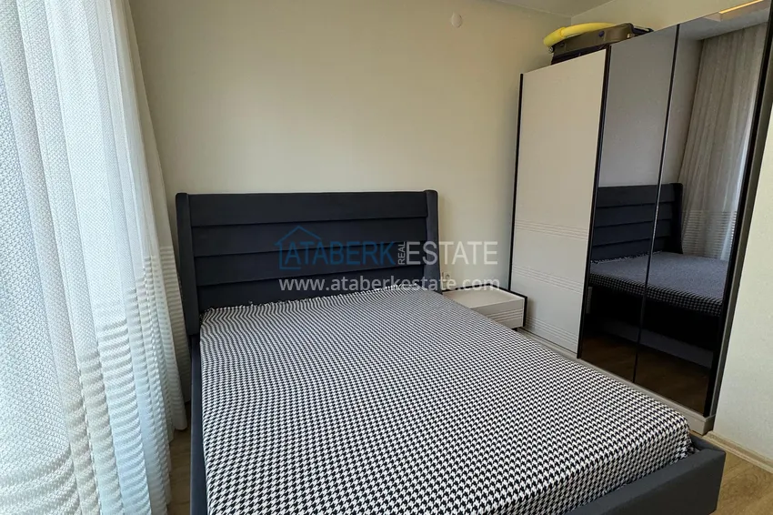 Purchase  1+1 apartment with new furniture mountain views in a modern complex - Mahmutlar district, Alanya 11 