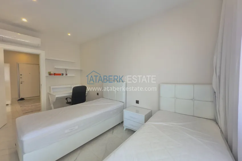 Purchase Furnished 2+1 apartment in a complex with infrastructure - Alanya Center 9 