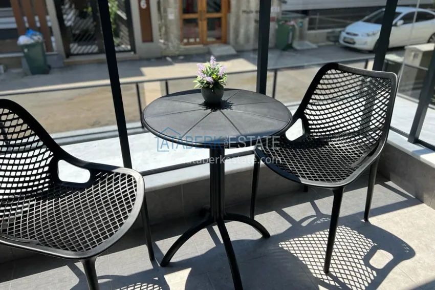 Purchase One bedroom apartment with furniture in the center of Alanya 10