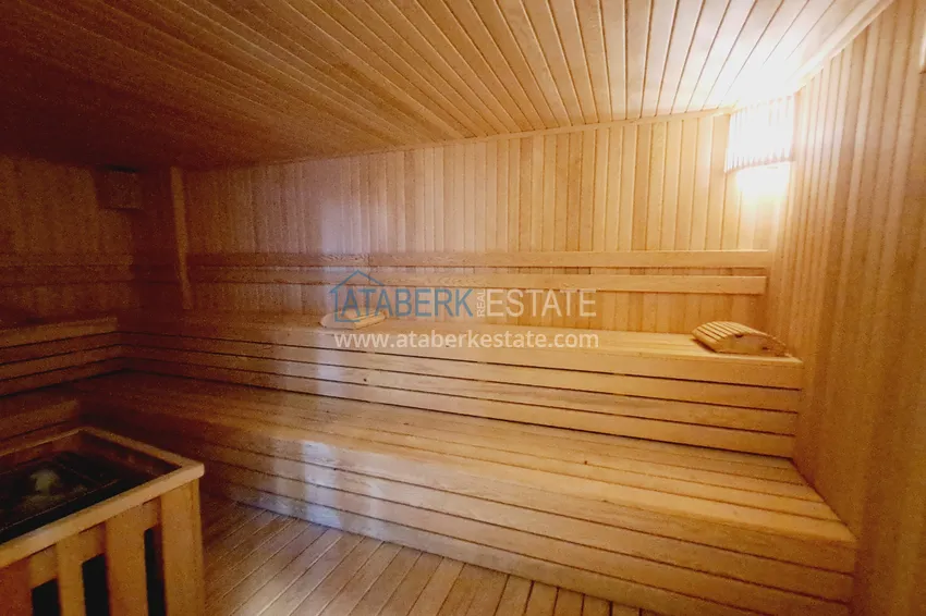 New buildings in Alanya! Furnished one-bedroom apartment in a modern residential complex in the center of Oba 10