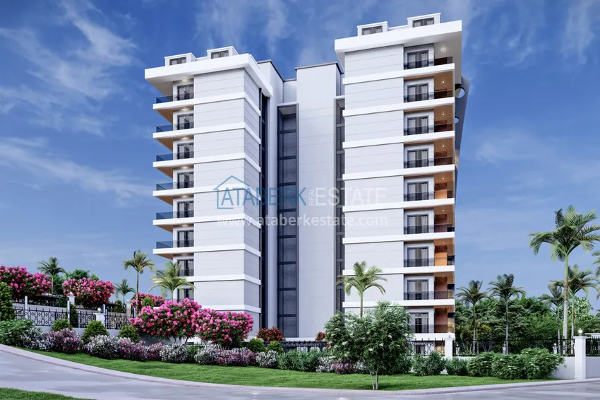 Apartments from an investor in a complex under construction — Alanya, Avsallar district  10 