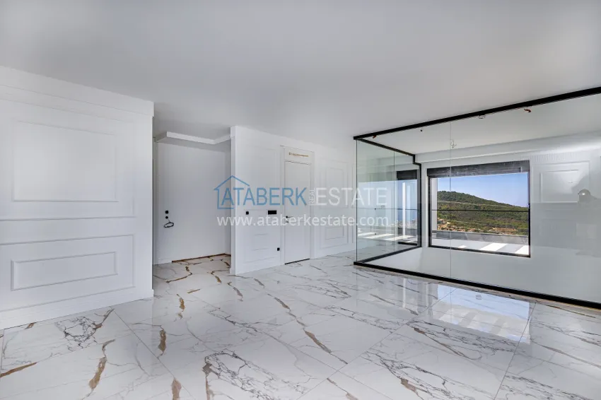 Purchase Exclusive project of a private villa in high-tech style in the Kargicak area 11