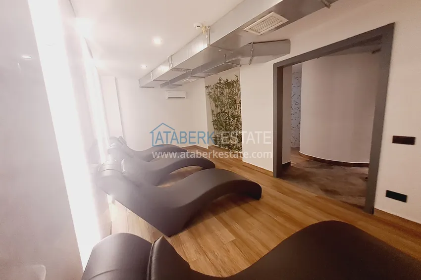 Two-bedroom apartment with new furniture with sea and mountain views - Alanya center, Cleopatra beach area  11 