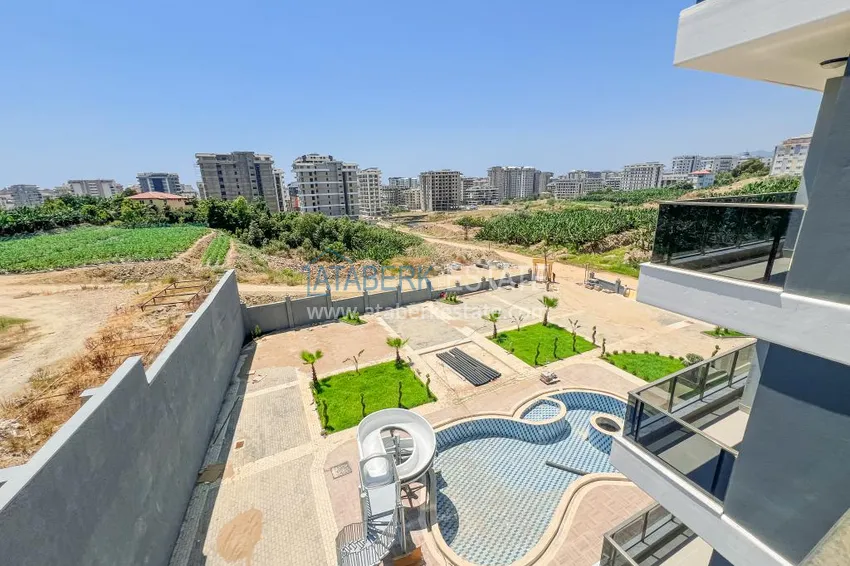 Purchase Finished one-bedroom apartment in a new complex - Mahmutlar district, Alanya 11 