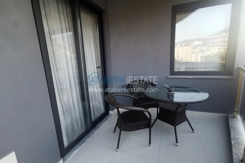 Purchase One bedroom apartment for rent with mountain views in the center of Alanya A-43 11 