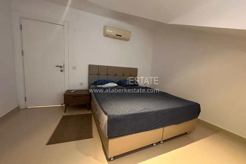 Purchase Furnished duplex penthouse in the center of Alanya - Cleopatra beach area 12 