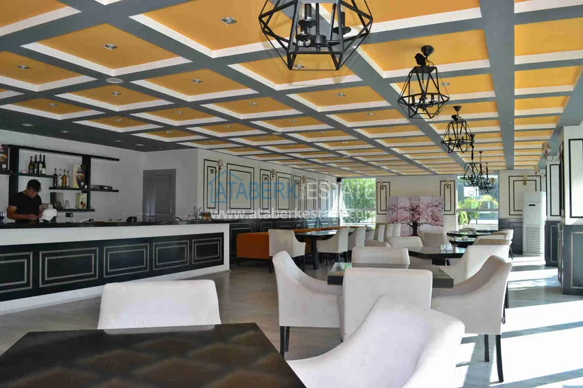 Furnished 3+1 apartment with open sea views, suitable for residence permit and citizenship - Tosmur, Alanya 12 