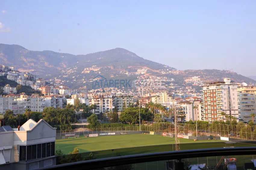 Purchase One bedroom apartment for rent with mountain views in the center of Alanya A-43 12 