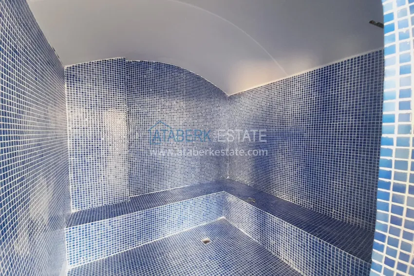 Finished three-room apartment in a new building - Alanya, Oba district 12 