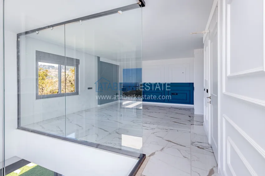 Purchase Exclusive project of a private villa in high-tech style in the Kargicak area 13