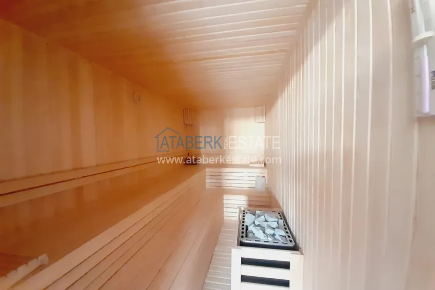 Finished three-room apartment in a new building - Alanya, Oba district 13 