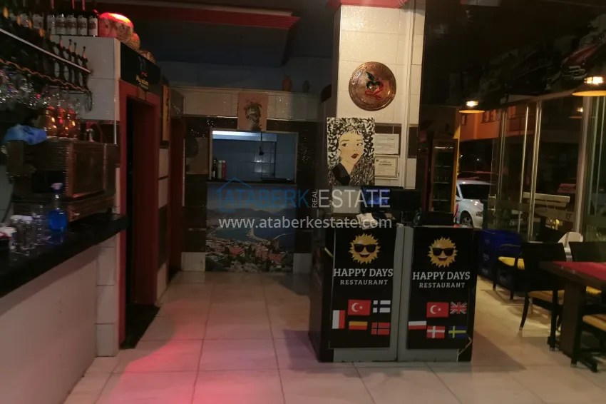Ready-made Business with Guaranteed Income. Cafe in Alanya City Center, Damlataş District 20 