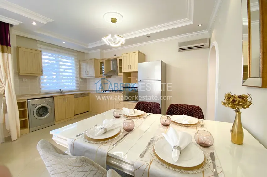 Purchase  A three-room apartment with new furniture in Tosmur, Alanya is an ideal choice for living and relaxing! 13 
