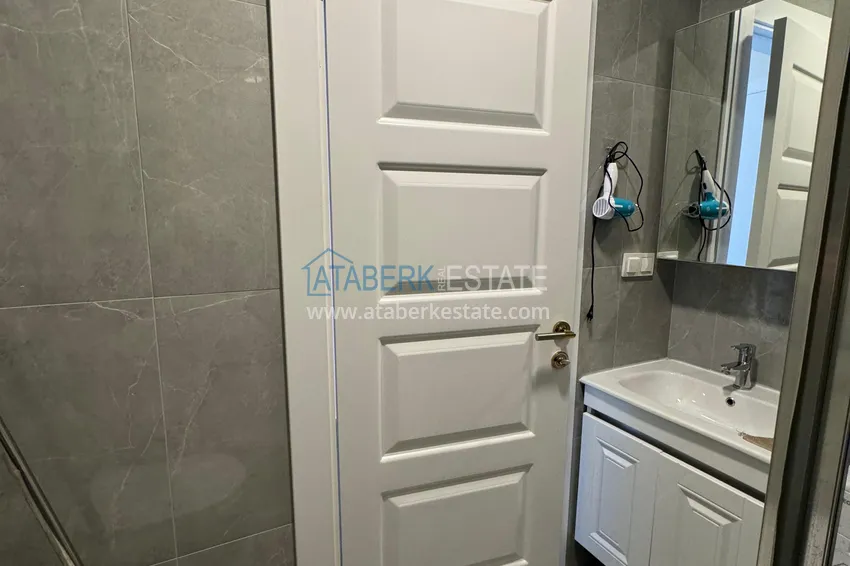 Purchase  1+1 apartment with new furniture mountain views in a modern complex - Mahmutlar district, Alanya 15 