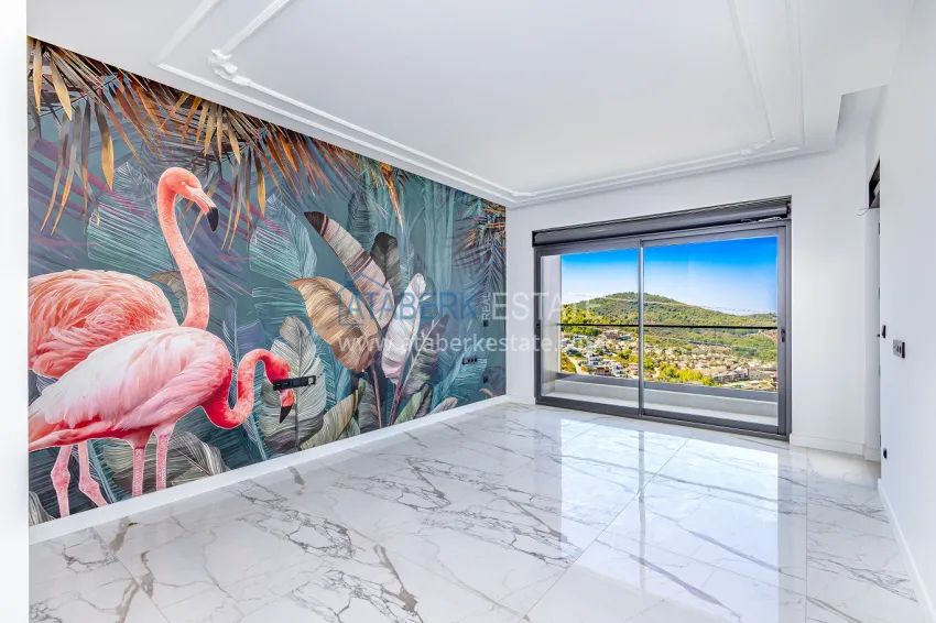 Purchase Exclusive project of a private villa in high-tech style in the Kargicak area 16