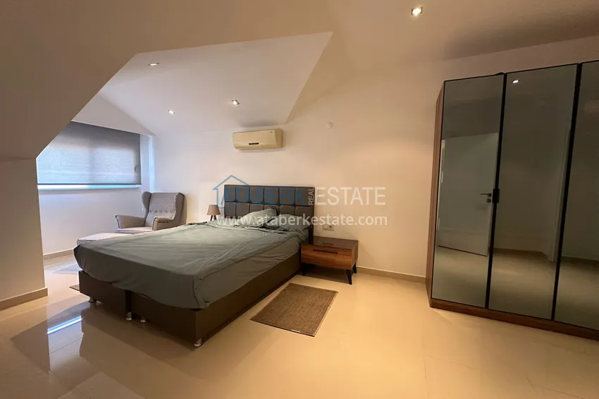 Purchase Furnished duplex penthouse in the center of Alanya - Cleopatra beach area 15 