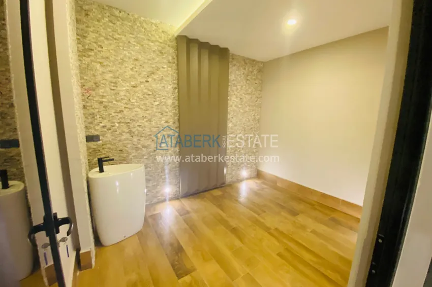 One bedroom apartment for rent with mountain views in the center of Alanya A-43 17 