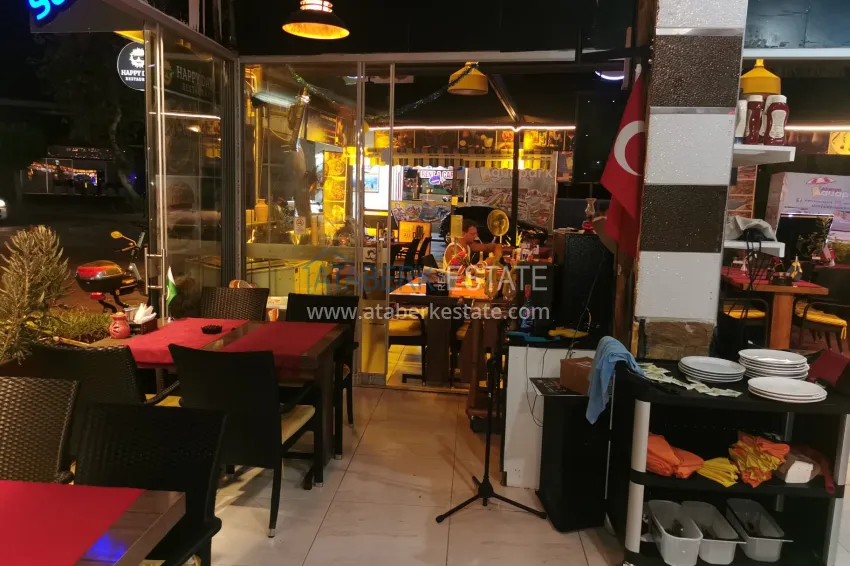 Ready-made Business with Guaranteed Income. Cafe in Alanya City Center, Damlataş District 22 