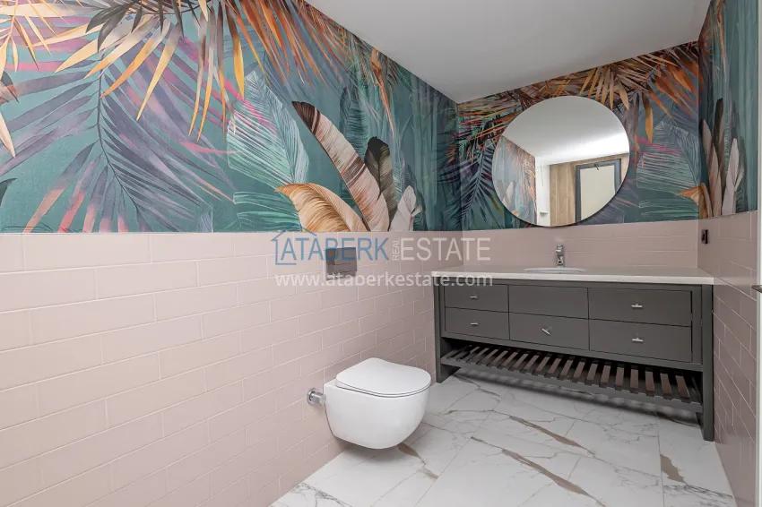 Purchase Exclusive project of a private villa in high-tech style in the Kargicak area 18