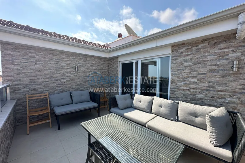Purchase Furnished duplex penthouse in the center of Alanya - Cleopatra beach area 17 