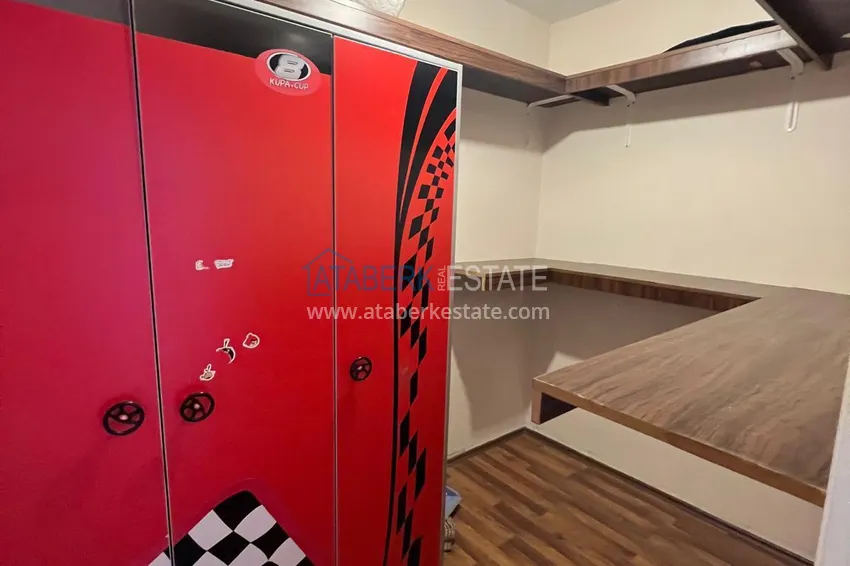 Purchase Furnished 3+1 apartment with open sea views, suitable for residence permit and citizenship - Tosmur, Alanya 19 