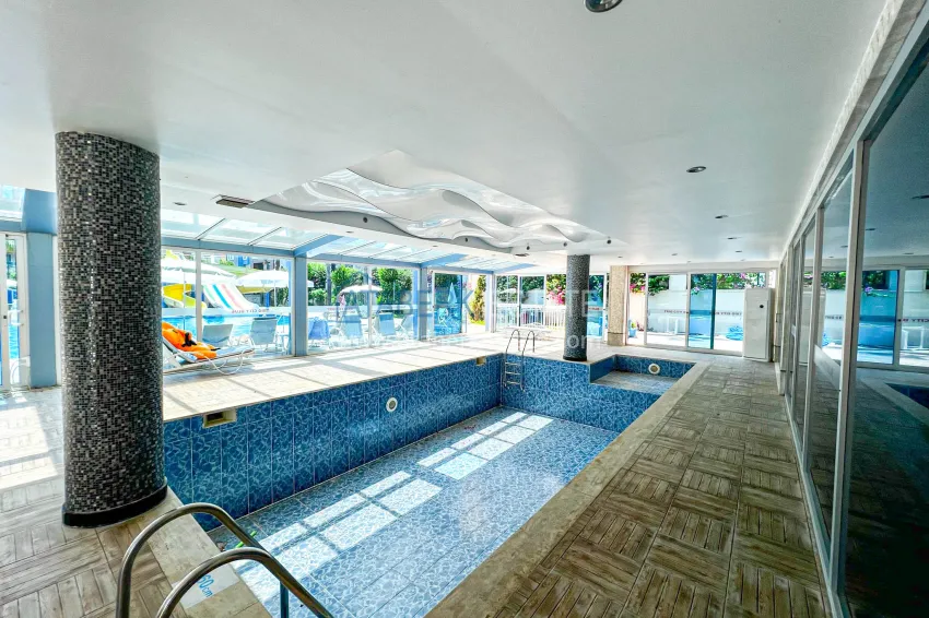 Furnished two-bedroom apartment in a modern complex, Oba district, Alanya 18 