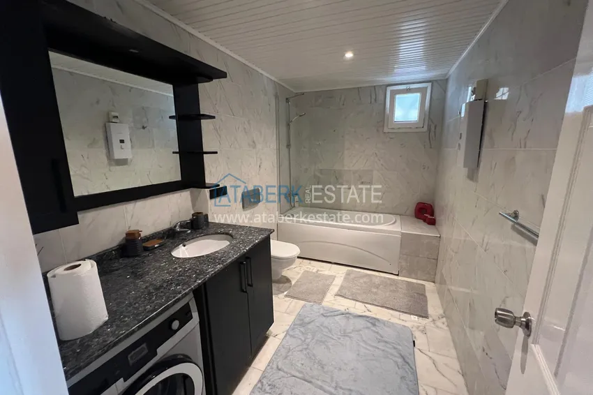 Purchase Furnished 3+1 apartment with open sea views, suitable for residence permit and citizenship - Tosmur, Alanya 20 