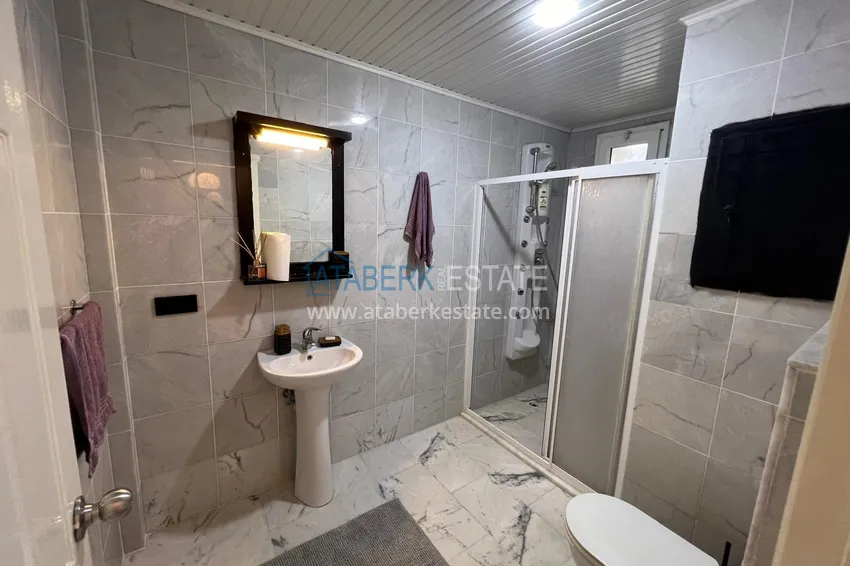 Purchase Furnished 3+1 apartment with open sea views, suitable for residence permit and citizenship - Tosmur, Alanya 21 