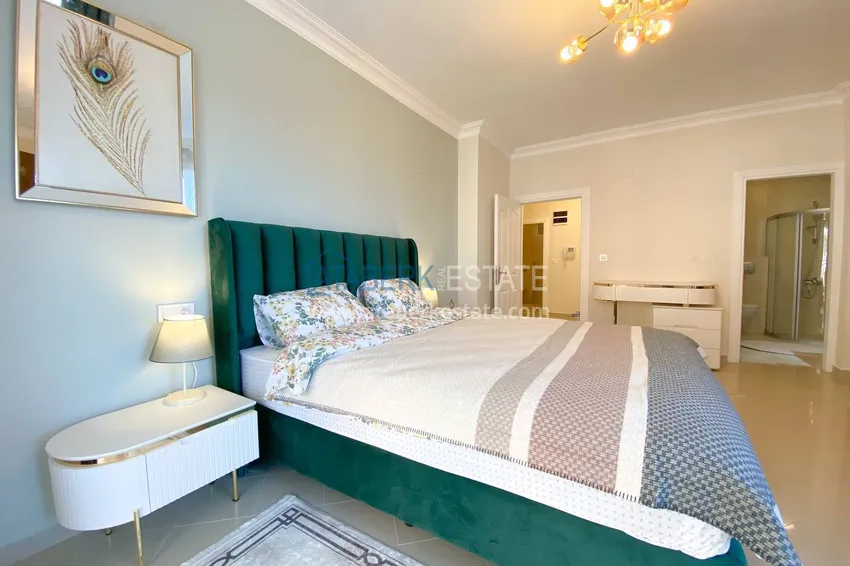 Purchase  A three-room apartment with new furniture in Tosmur, Alanya is an ideal choice for living and relaxing! 19 
