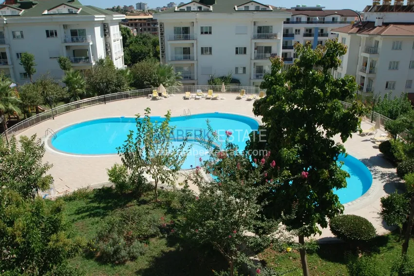 Apartment for a residence permit in a cozy residential complex with infrastructure. Oba District, Alanya 2 