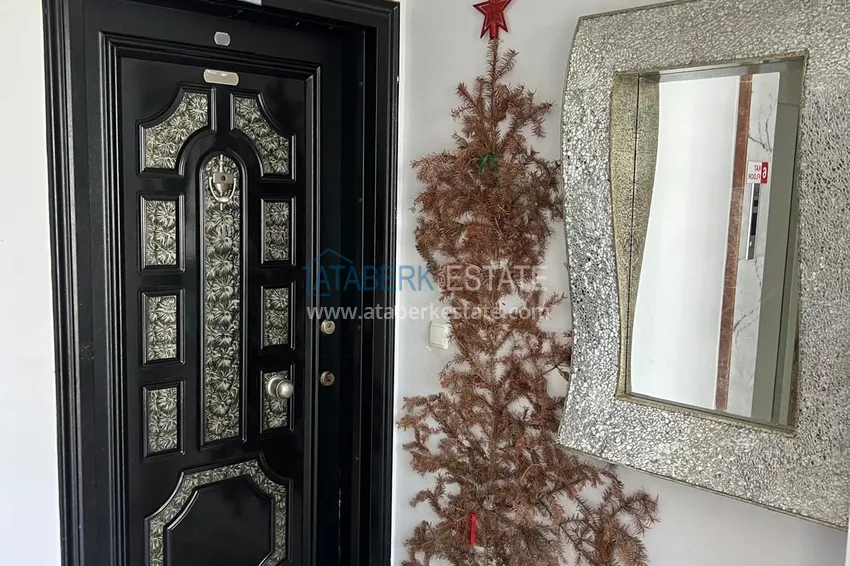 Purchase Furnished 3+1 apartment with open sea views, suitable for residence permit and citizenship - Tosmur, Alanya 1 